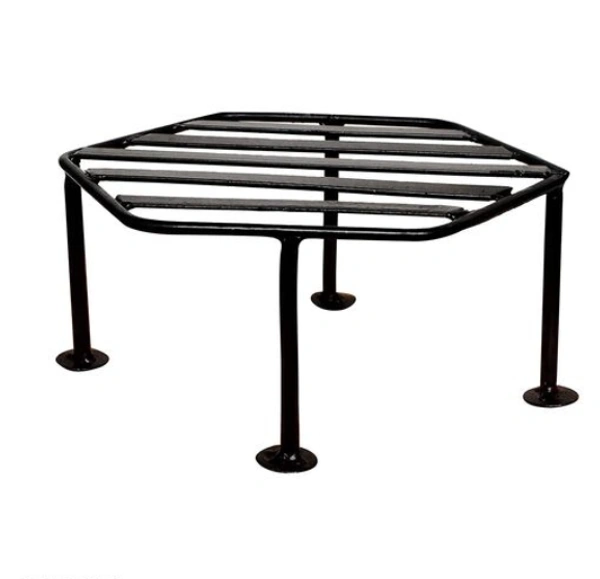 Hexagon Iron Planter Stand It is Suitable For Outdoor as Well as Indoor Pack of2 - , Pack of 4, Hexagon